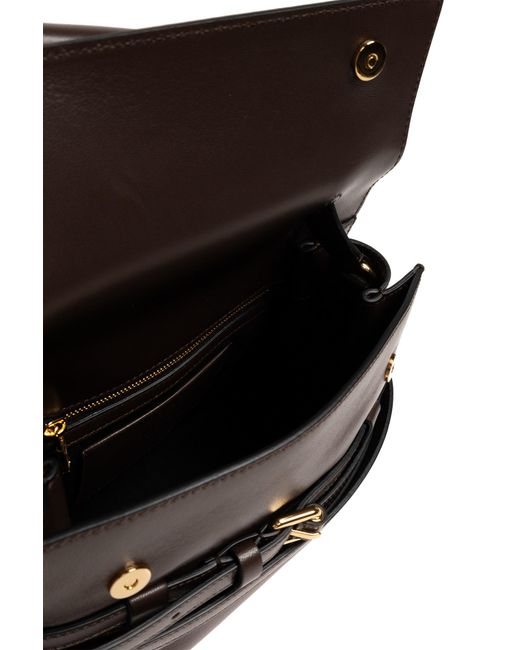 Moschino Black Flap Handbag