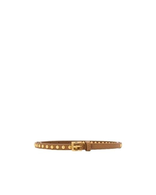 Prada Multicolor Stud Detail Belt
