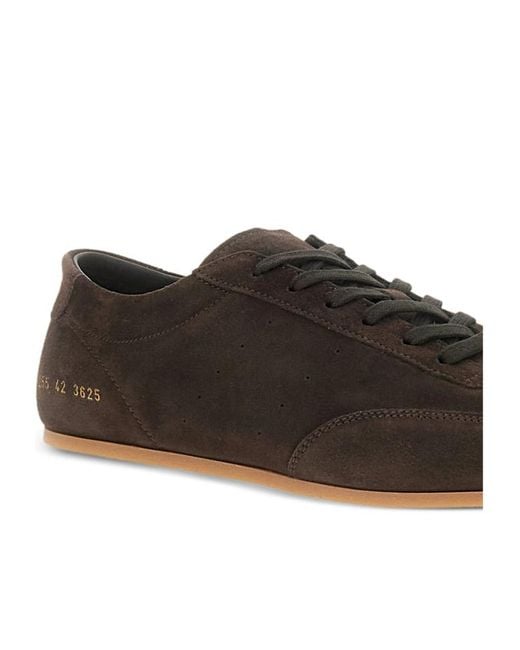 Common Projects Brown Flat-Soled Sneakers for men