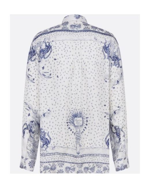 Dior Blue Dior And Hylton Shirt for men