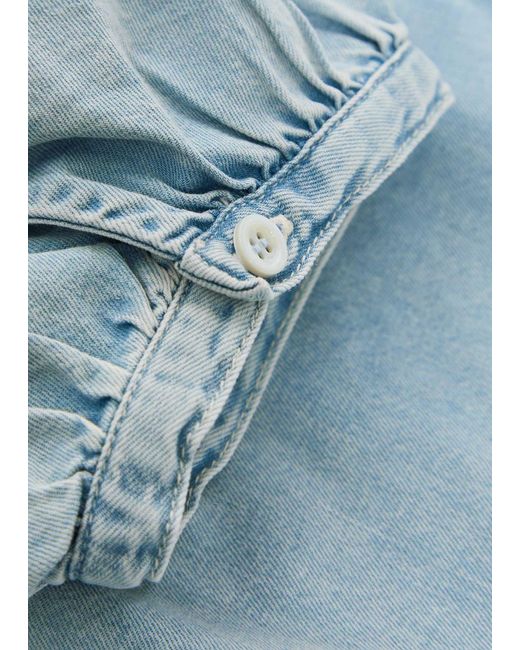 FRAME Blue Denim Shirt
