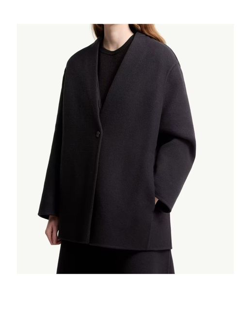 Moncler Black Jil Sander Francium 3-In-1 Mono-Breasted Jacket