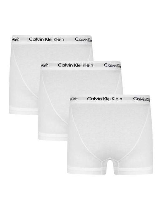 Calvin Klein White Logo Underwear for men