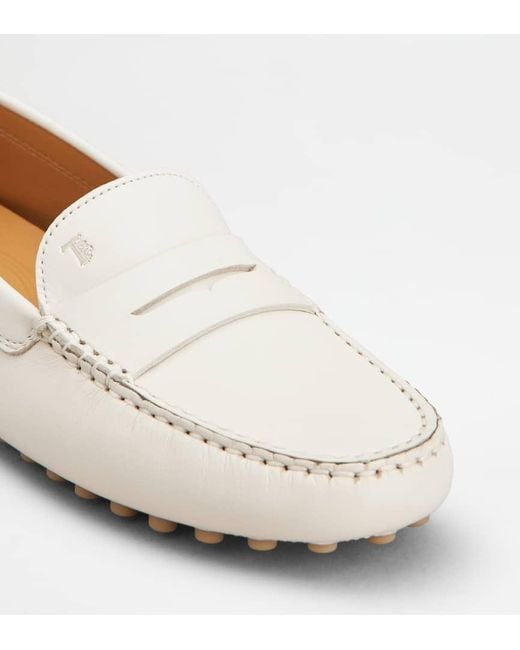 Tod's Natural Gommino Driving Shoes