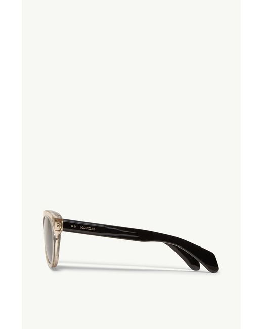 Moncler Multicolor Splash Oval Sunglasses for men
