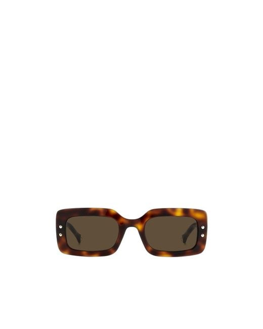 Carolina Herrera Multicolor Rectangular Frame Full Rim Sunglasses for men