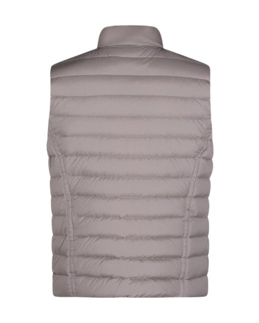 Moorer Gray Calaf-S3 Down Vest for men