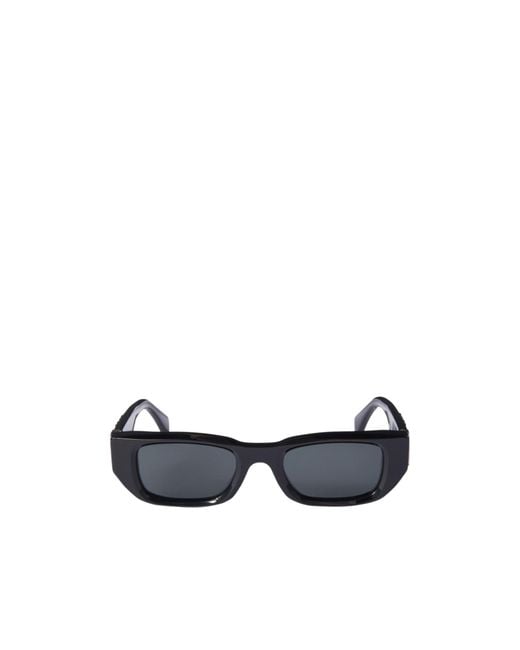 Off-White c/o Virgil Abloh White Fillmore Rectangular Frame Sunglasses for men