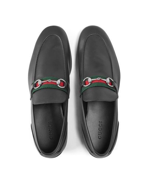 Gucci Black Simple Loafers for men
