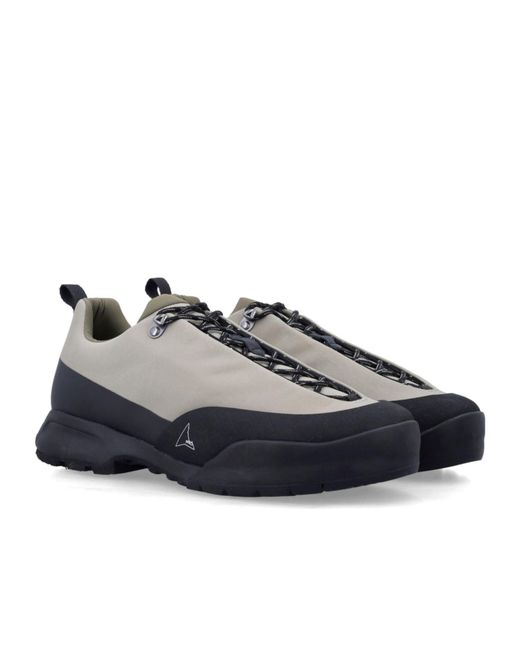 Roa Gray Cingino Low-Top Sneakers for men