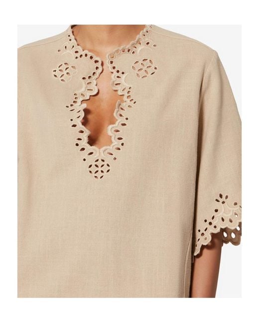 Isabel Marant Natural Shana Top