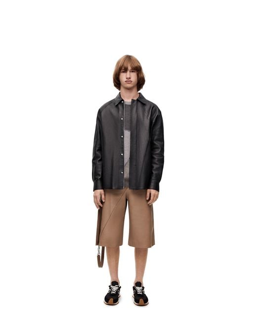 Loewe Black Puzzle Shirt for men