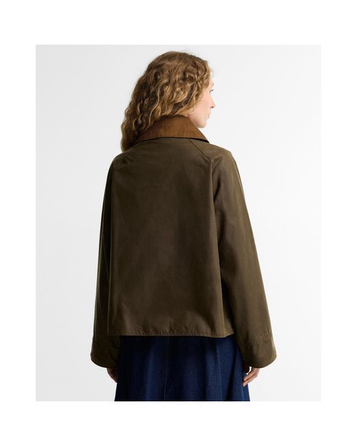 Barbour Brown Loosefit Rain Jacket