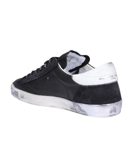 Philippe Model Blue Prsx Lace-Up Sneakers for men