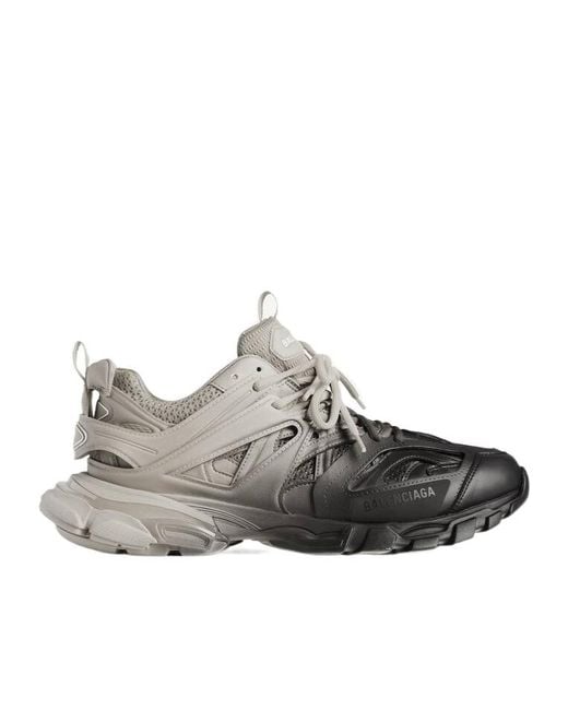 Balenciaga Gray Track Gradient Sneakers for men
