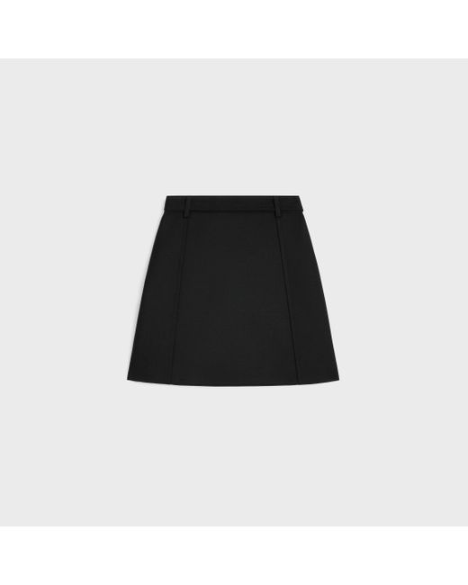 Céline Black Mini Skirt