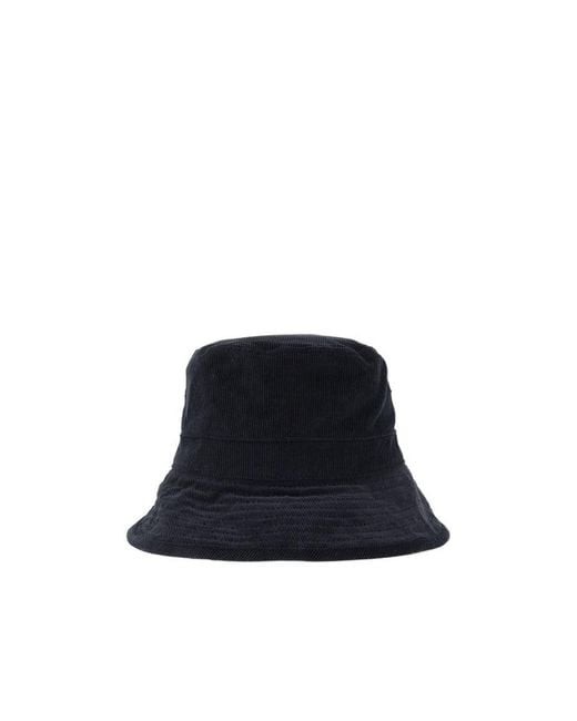 Jil Sander Blue Corduroy Bucket Hat for men