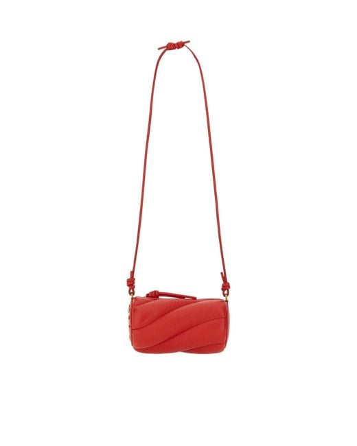 Fiorucci Red Quilted Shoulder Bag