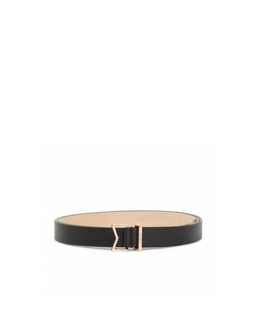 Max Mara White Logo Belt