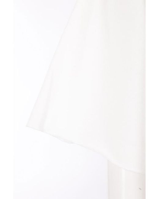Rick Owens White Tommy Oversized Crewneck T-Shirt for men