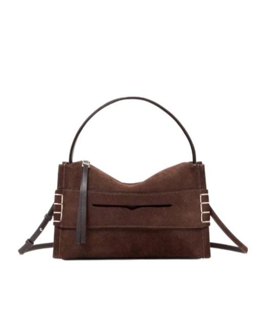 J.W. Anderson Brown Jw Anderson Loafer Zip-Up Shoulder Bag for men