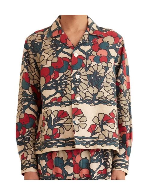 Bode Multicolor Printed Shirt for men
