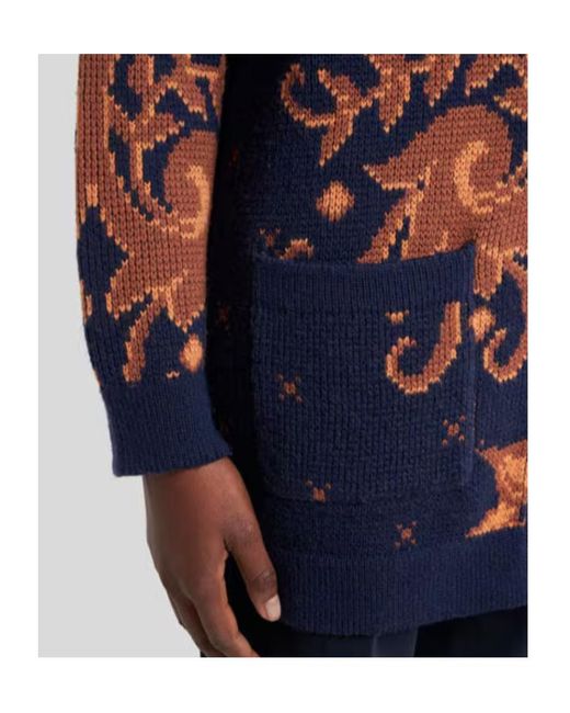 Etro Blue Cardigans