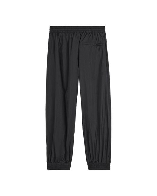 Y-3 Gray Solid Color Casual Trousers for men