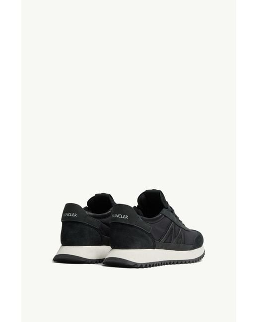 Moncler Black Pacey 2 Lace-Up Sneakers for men