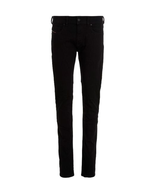 DIESEL Black 1979 Straight Leg Jeans for men