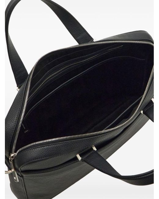 Ferragamo Black Ferragamo Eyewear Monogram Briefcase for men