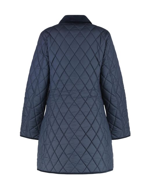 Polo Ralph Lauren Blue Quilted Padded Coat