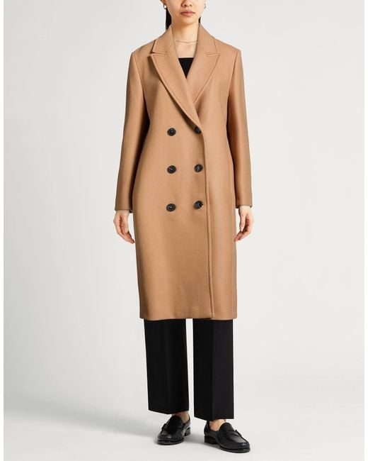 MAX&Co. Natural Long-Sleeved Coat