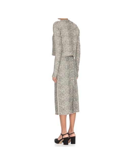 Fabiana Filippi Multicolor Long-Sleeved Knitted Cardigan