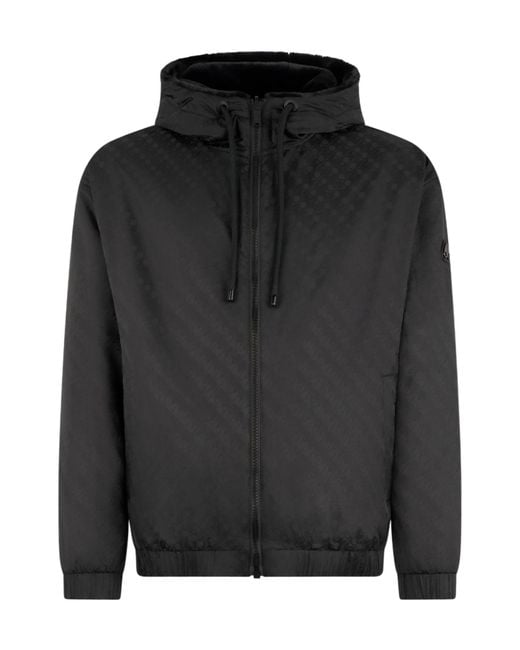 Moose Knuckles Black Long-Sleeved Jacket for men