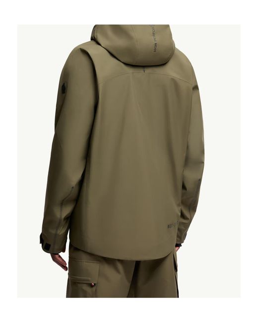 Moncler Green Grenoble Hinterburgs Hooded Ski Jacket for men