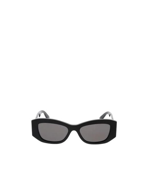 BVLGARI White Bulgari Geometric Frame Sunglasses