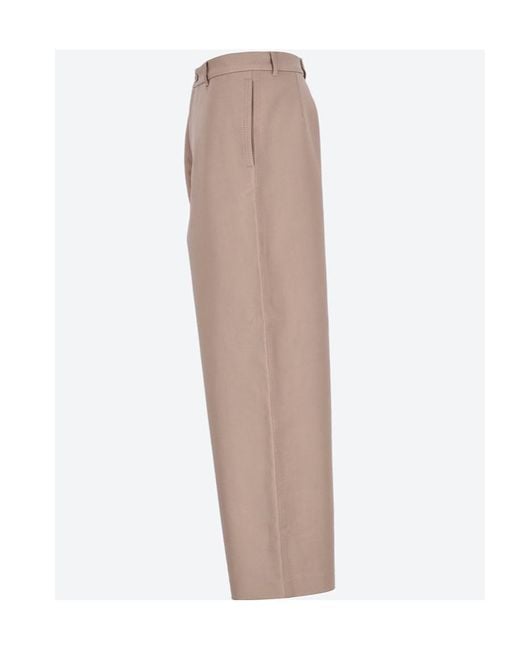 Acne Natural Belt-Loop Casual Pants for men