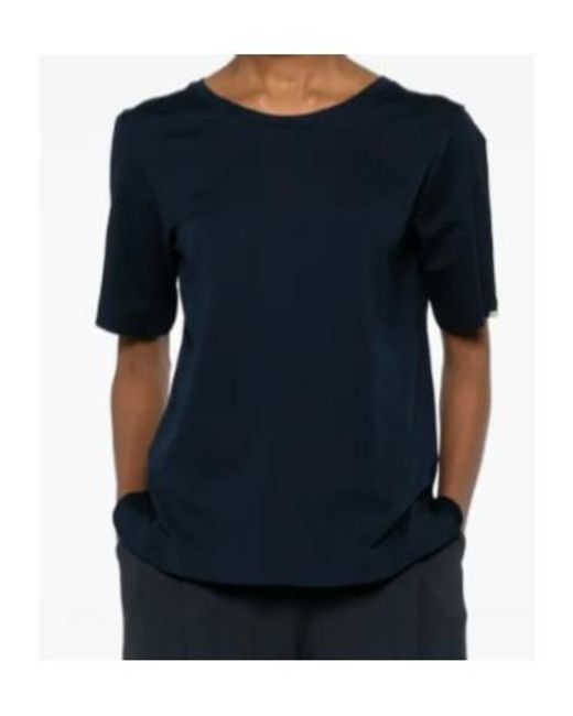 Herno Blue Round-Neck T-Shirt