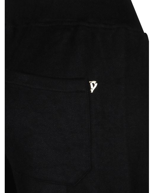 Dondup Black Straight Leg Trousers