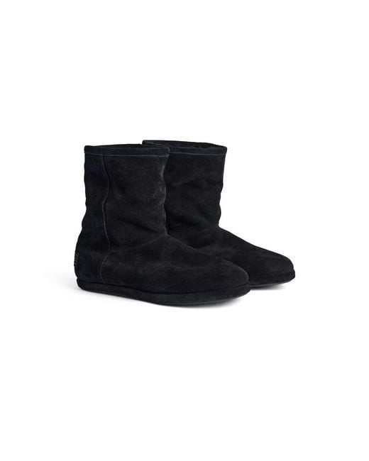 Balenciaga Black Alaska Soft Boots for men