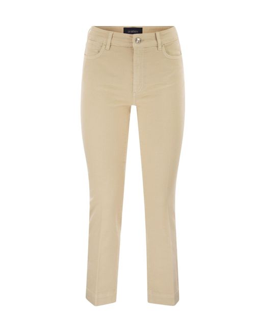 Sportmax Natural Enna Cropped Jeans