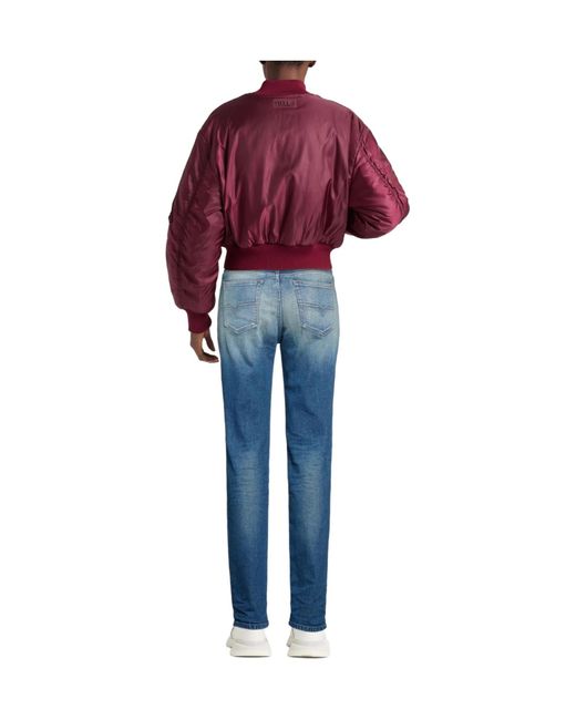 DIESEL Blue Straight-Leg Jeans