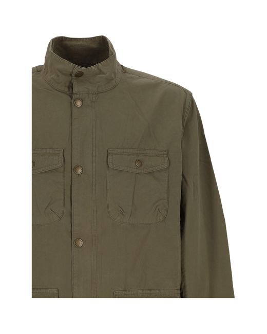 Barbour Green Ogston Casual Jacket for men