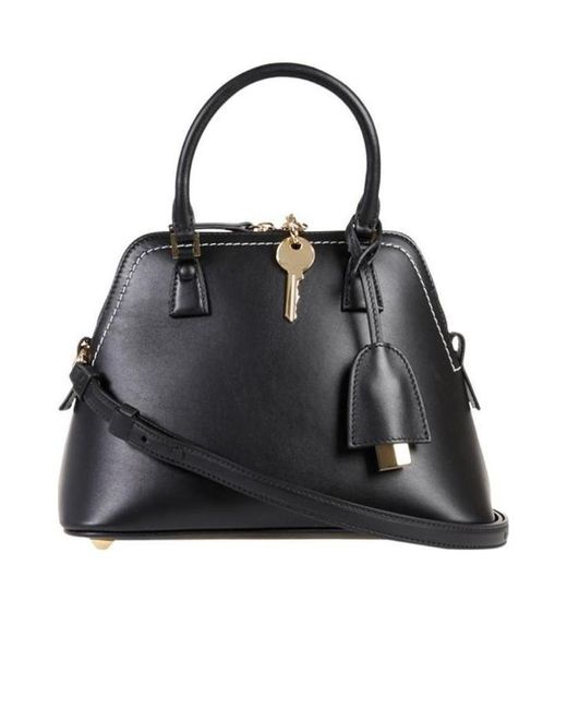 Maison Margiela Black 5Ac Mini Tote Bag