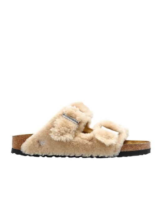 Birkenstock Multicolor Buckle Slip-On Slides