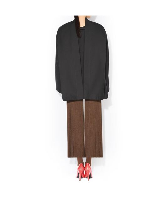 Alaïa Blue Alaïa Poplin Reverse Jacket