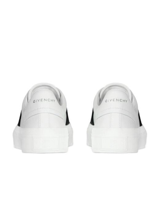 Givenchy White City Sport Low-Top Sneakers
