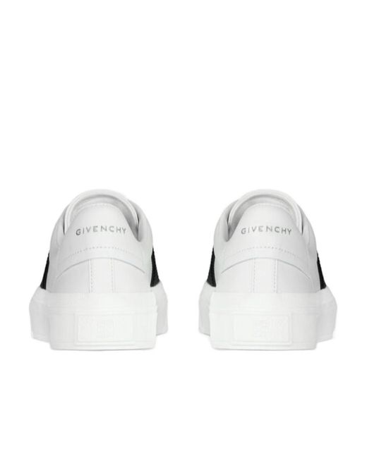 Givenchy White City Sport Low-Top Sneakers