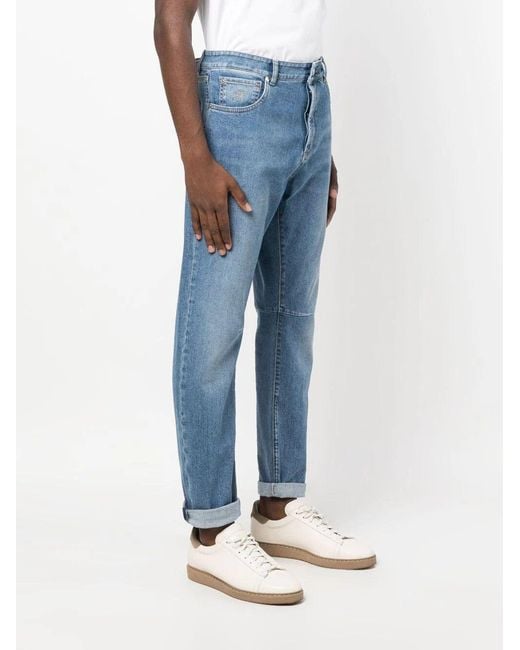 Brunello Cucinelli Light Blue Jeans for men